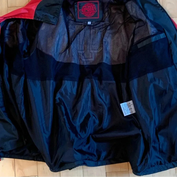 Indiana University Hoosiers Mens Jacket G-III Sports Large Black Red Zipper Coat - Picture 8 of 12